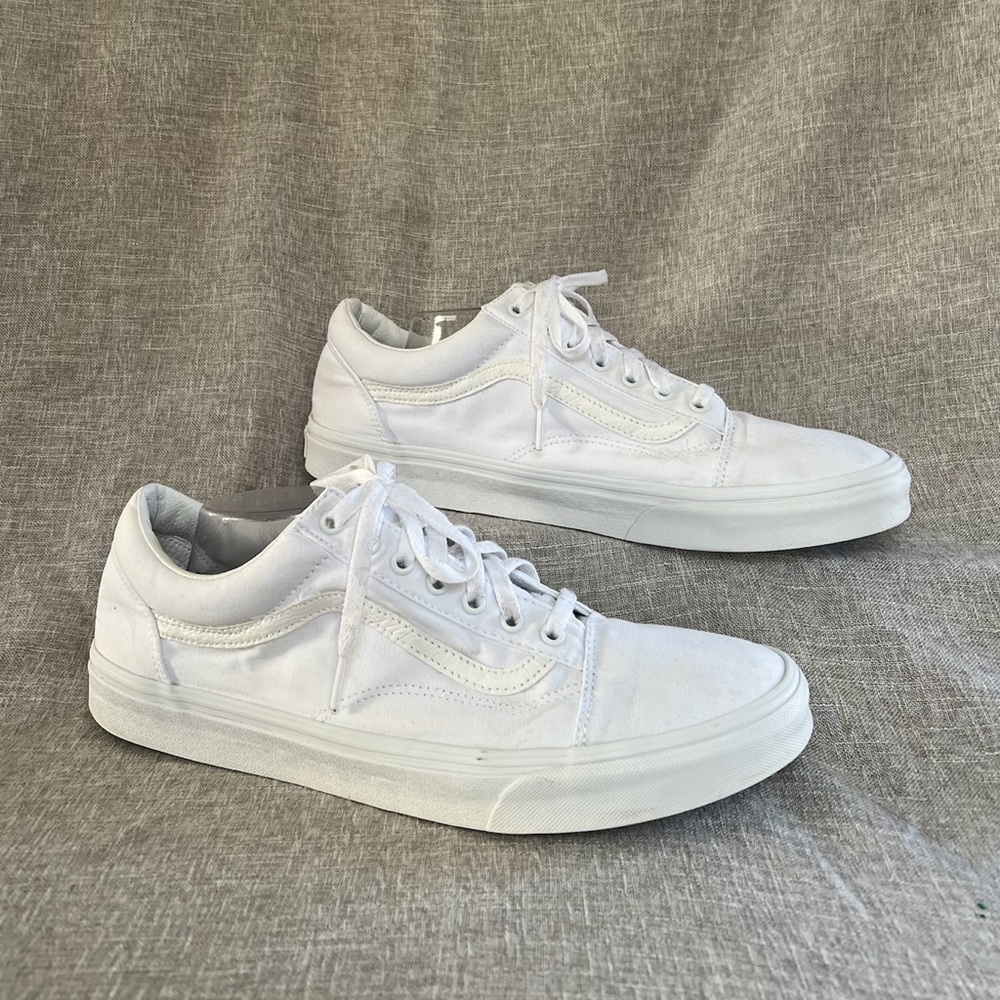 VANS Old Skool True White Size Men’s 13